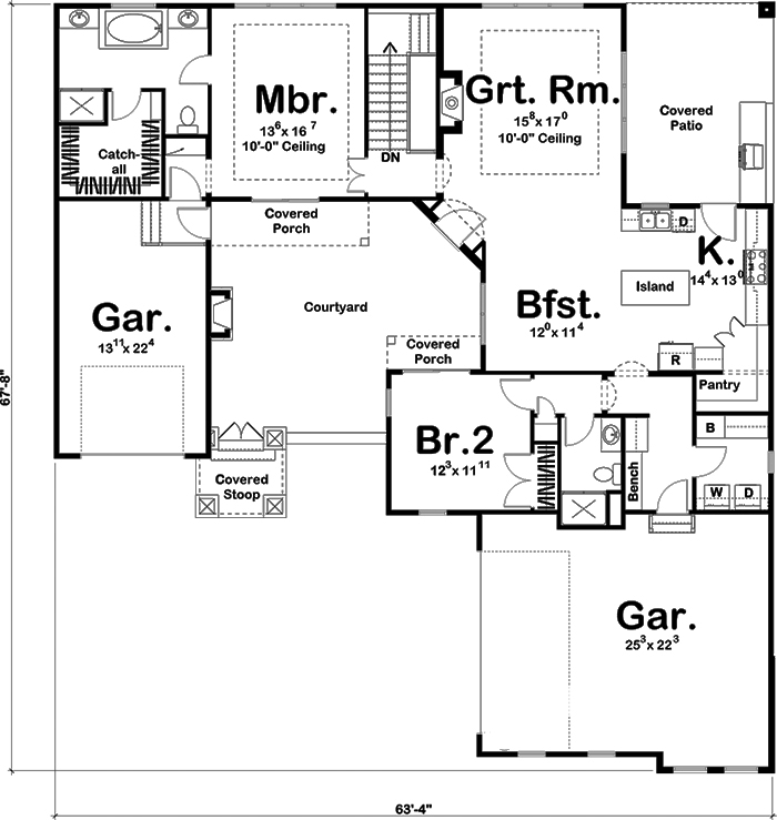 Floor Plan Main Level