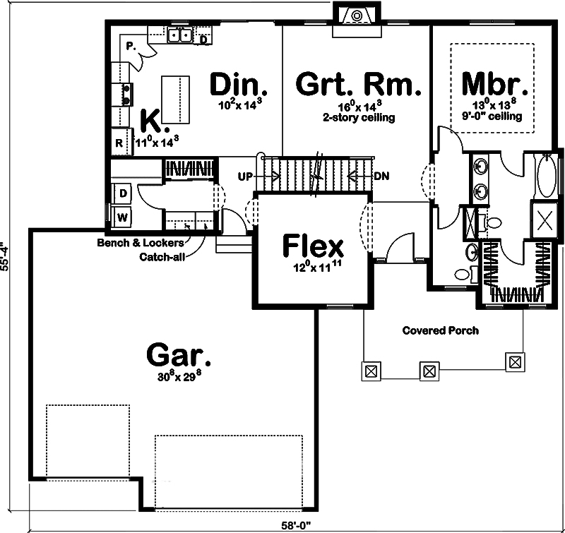 Floor Plan Main Level