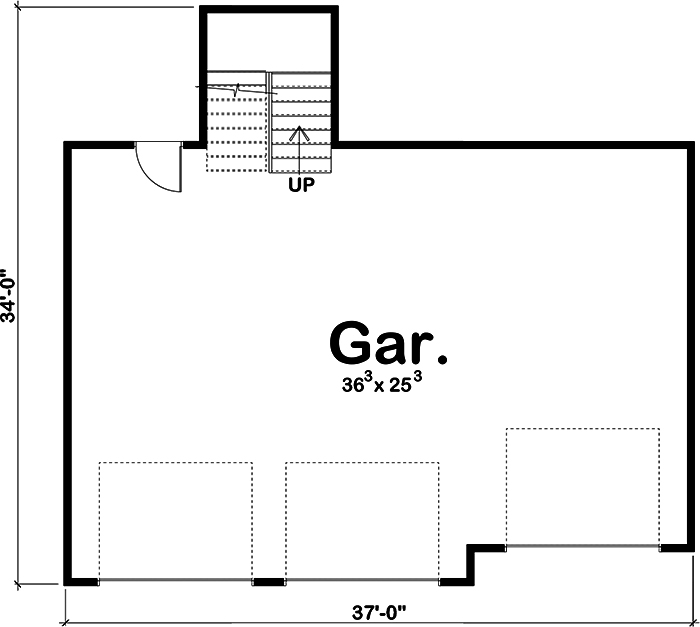 Floor Plan Garage
