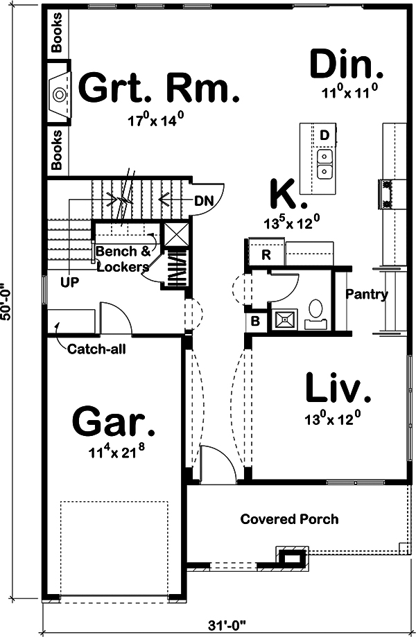 Floor Plan Main Level