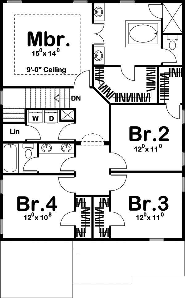 Floor Plan Upper Level