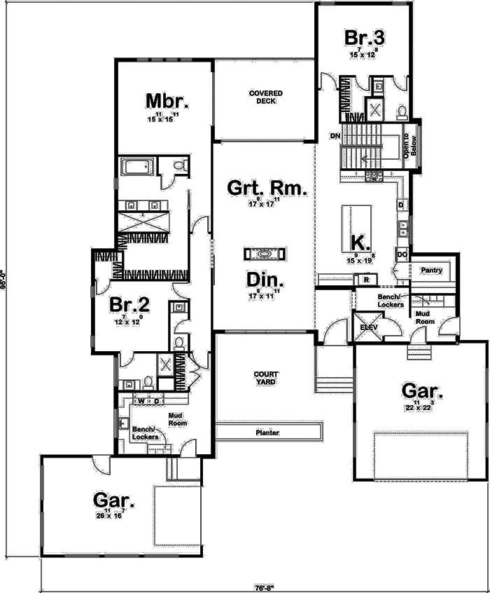 Floor Plan Main Level