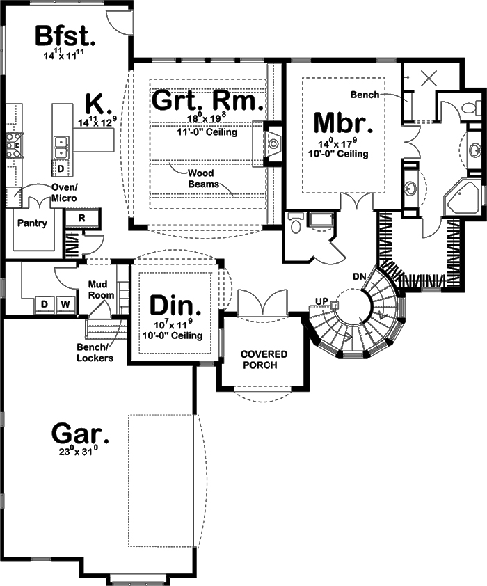 Floor Plan Main Level