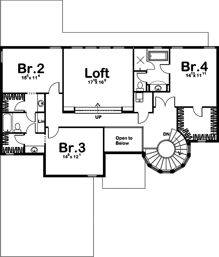 Floor Plan Upper Level