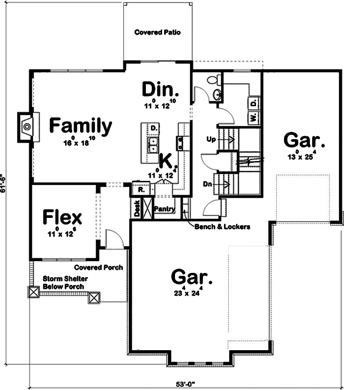 Floor Plan Main Level