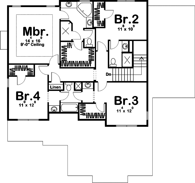 Floor Plan Upper Level