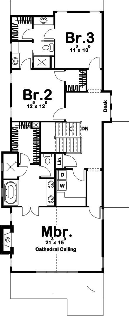 Floor Plan Upper Level