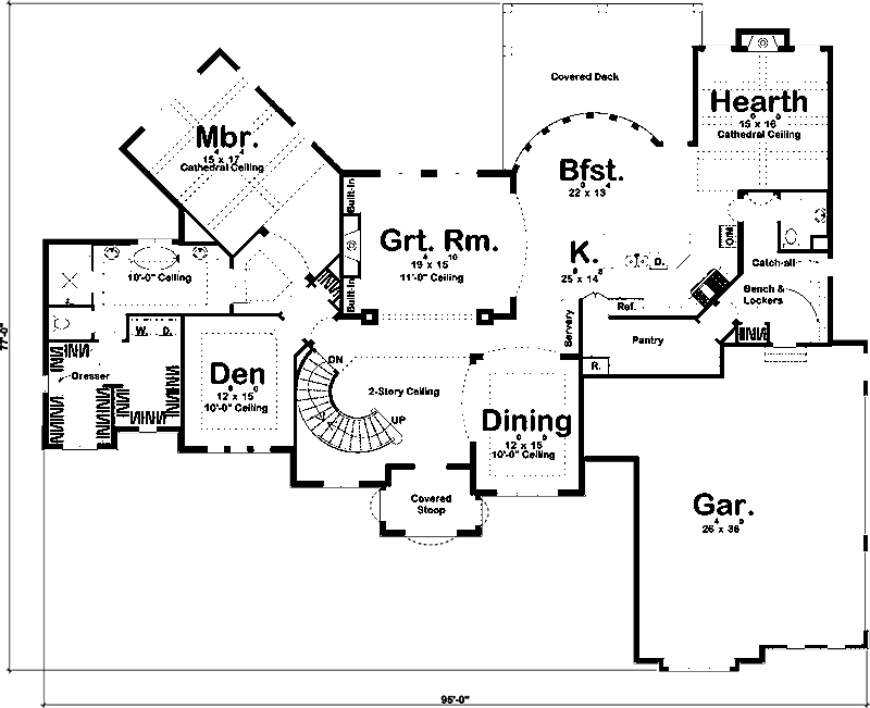 Floor Plan Main Level