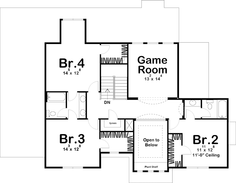 Floor Plan Upper Level