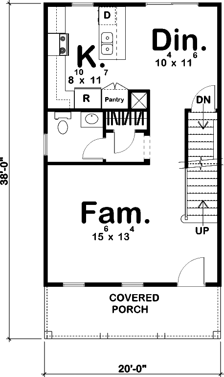 Floor Plan Main Level