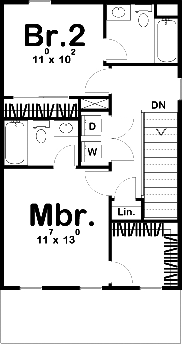 Floor Plan Upper Level