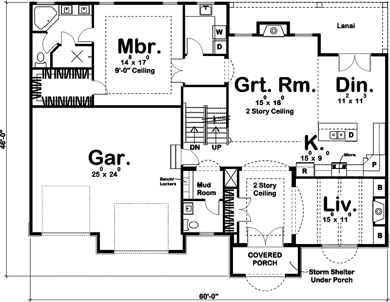 Floor Plan Main Level