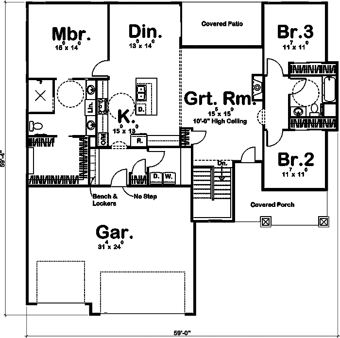 Floor Plan Main Level