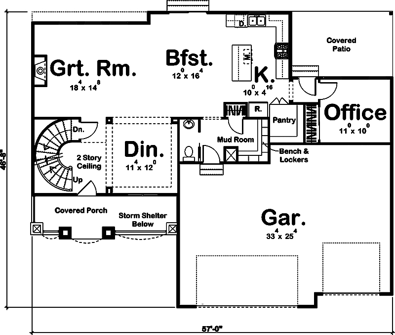 Floor Plan Main Level