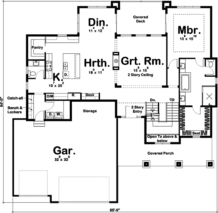 Floor Plan Main Level