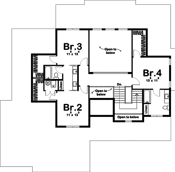 Floor Plan Upper Level