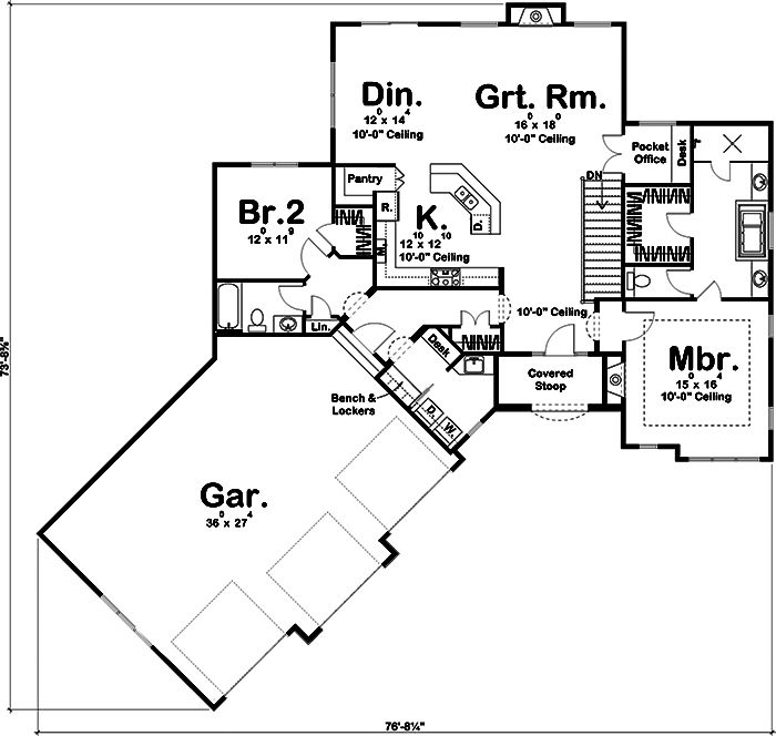 Floor Plan Main Level