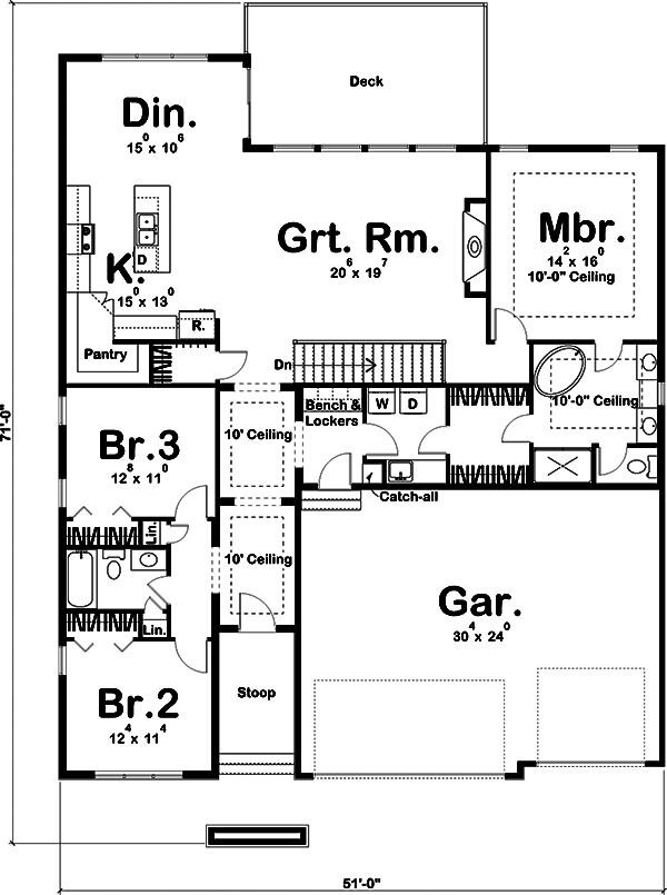 Floor Plan Main Level