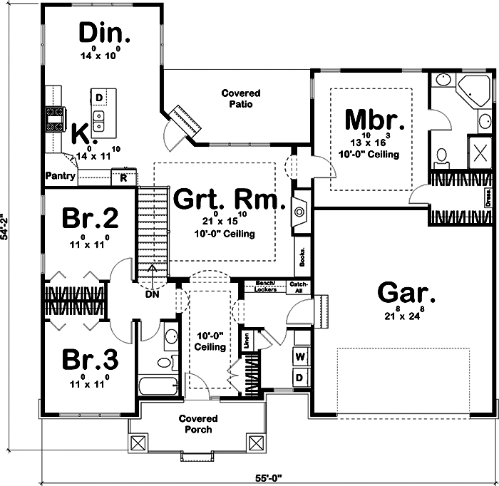 Floor Plan Main Level