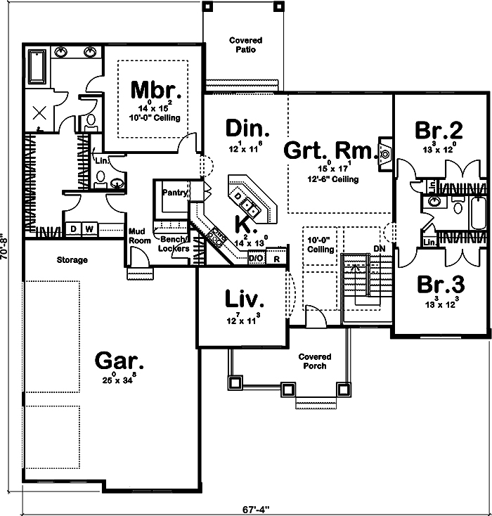 Floor Plan Main Level