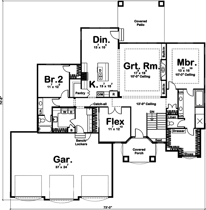 Floor Plan Main Level