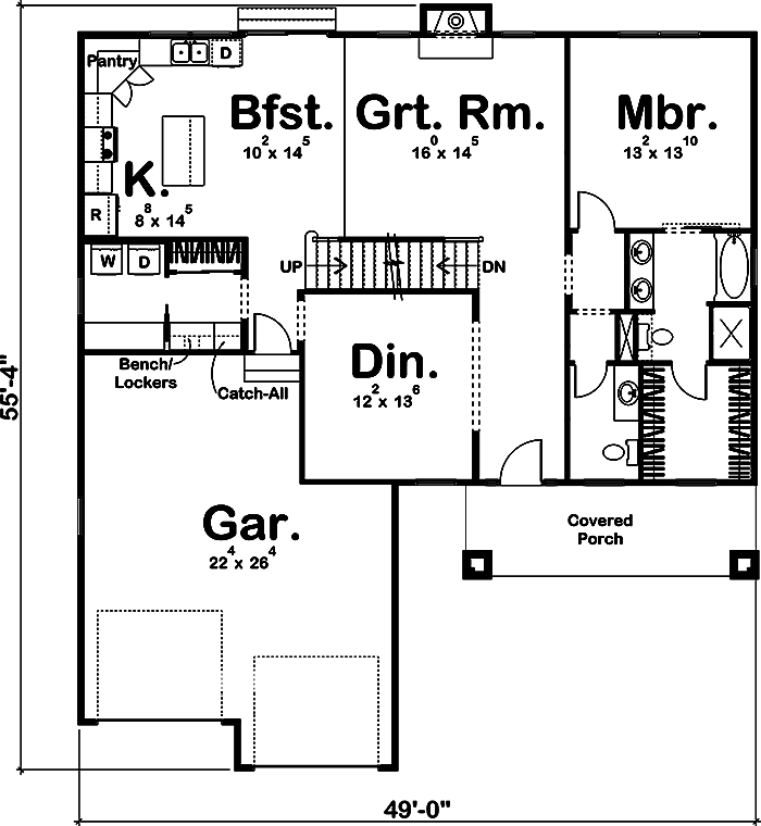 Floor Plan Main Level