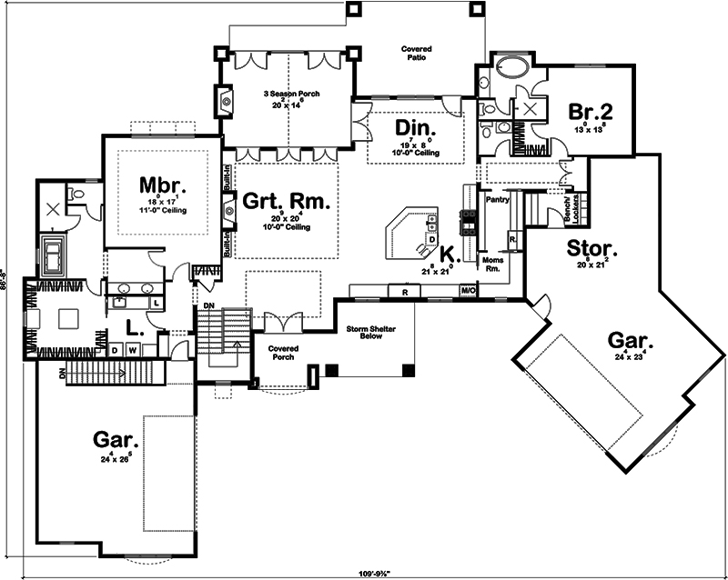 Floor Plan Main Level