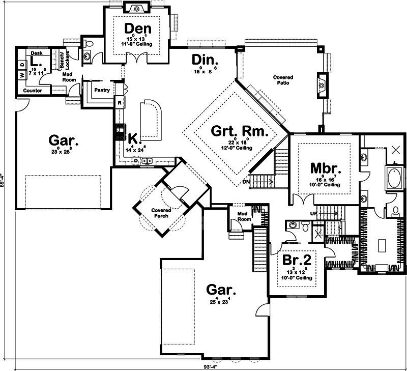 Floor Plan Main Level