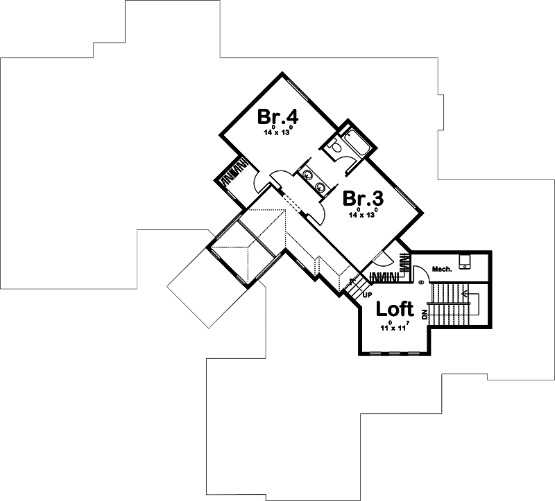 Floor Plan Upper Level
