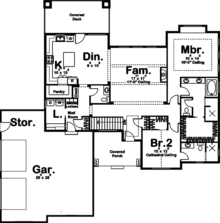 Floor Plan Main Level
