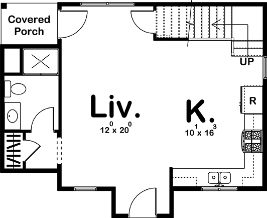 Floor Plan Main Level