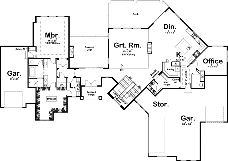 Floor Plan Main Level