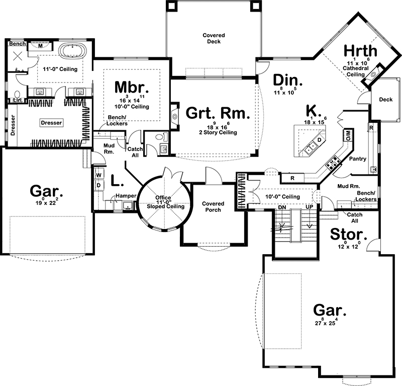 Floor Plan Main Level