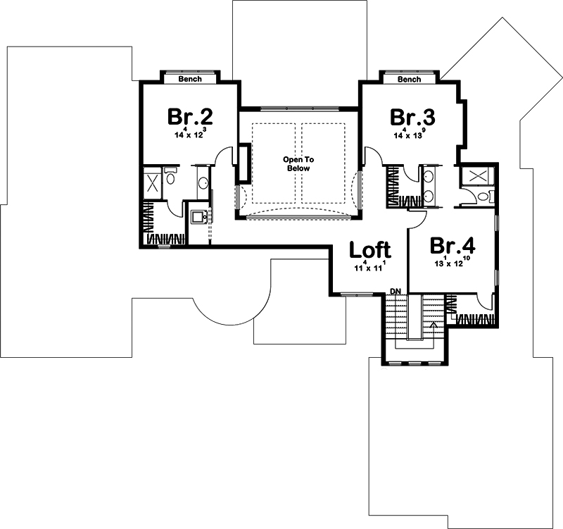 Floor Plan Upper Level