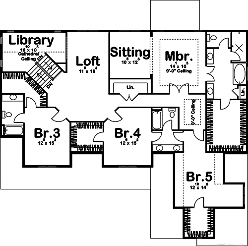 Floor Plan Upper Level