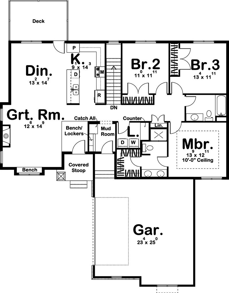 Floor Plan Main Level
