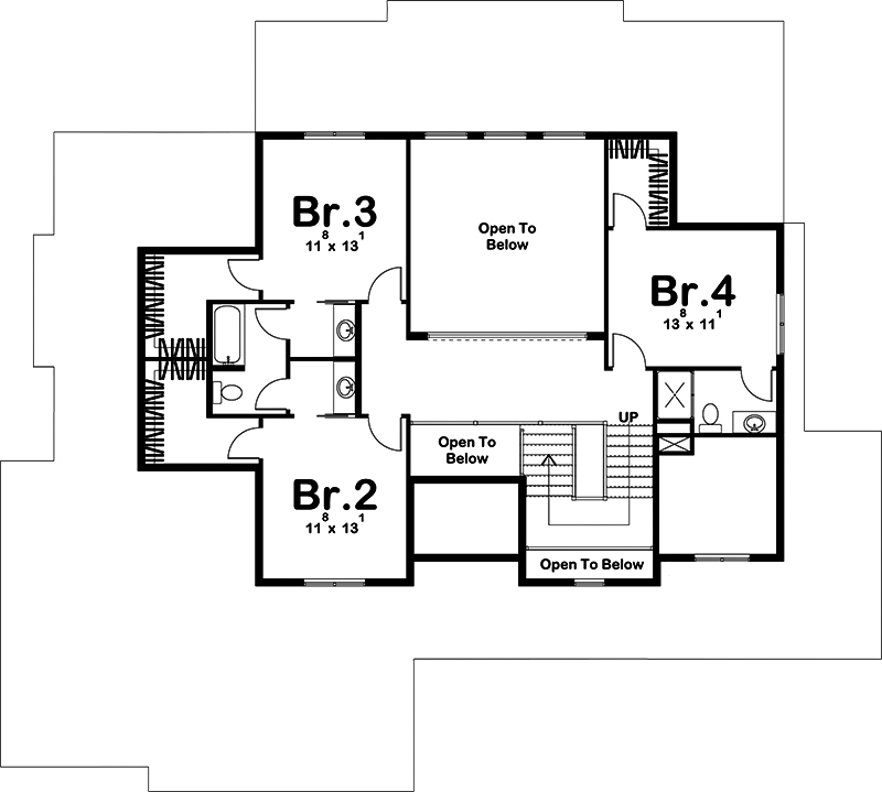Floor Plan Upper Level