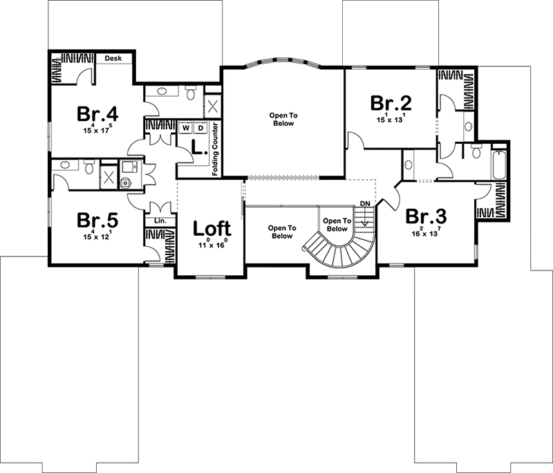 Floor Plan Upper Level