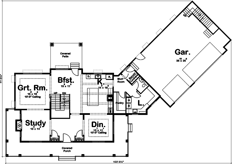 Floor Plan Main Level