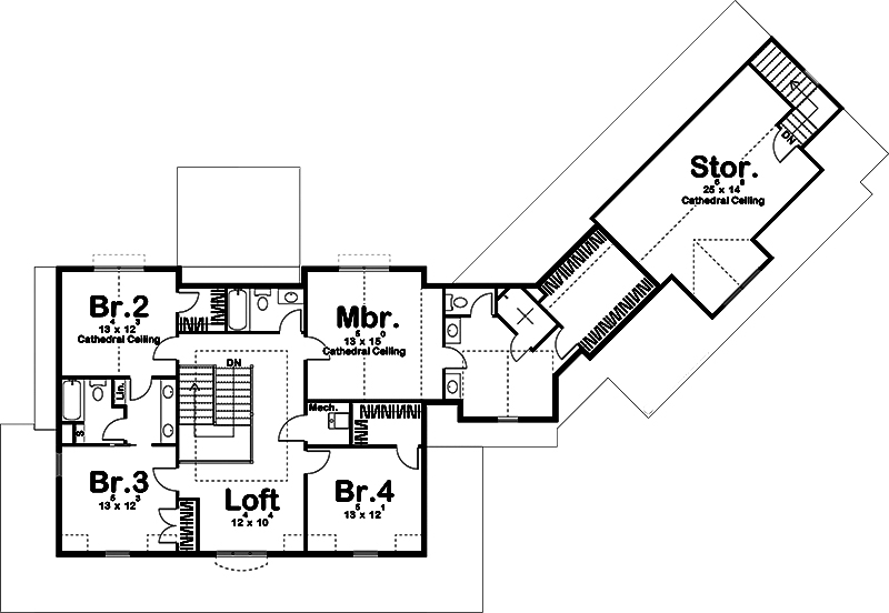 Floor Plan Upper Level