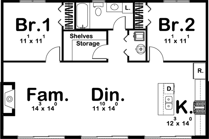Floor Plan Main Level