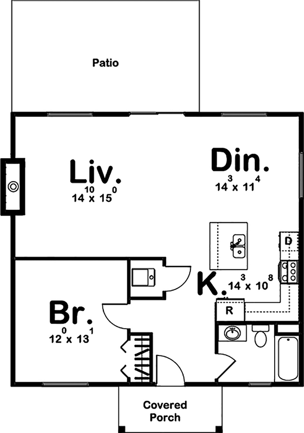 Floor Plan Main Level