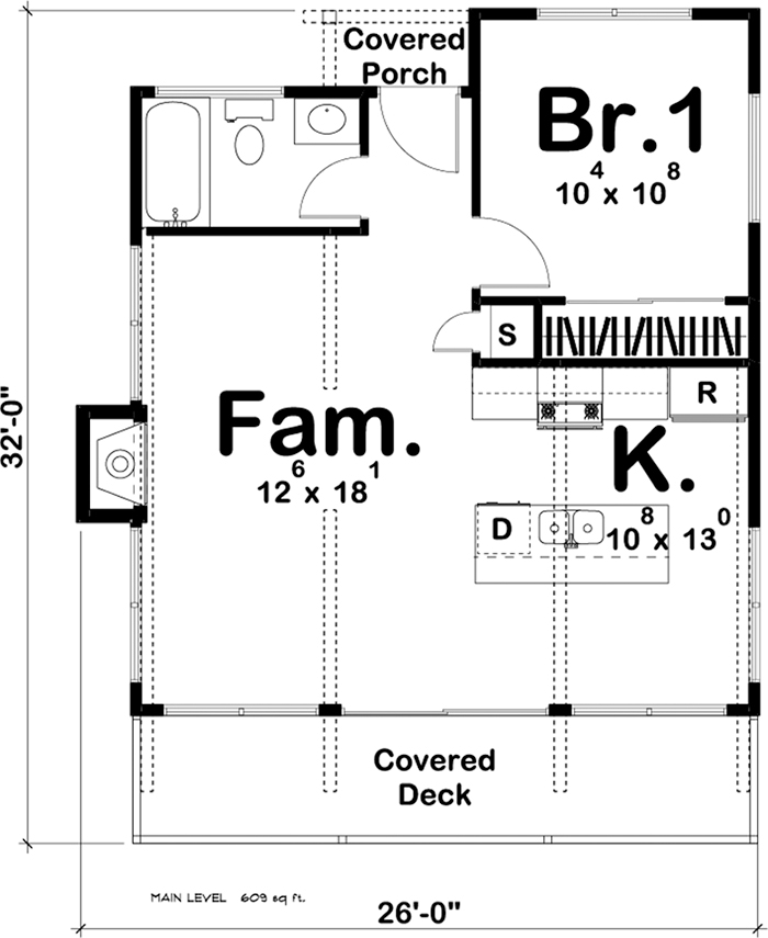 Floor Plan Main Level