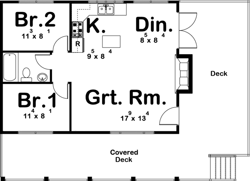 Floor Plan Main Level