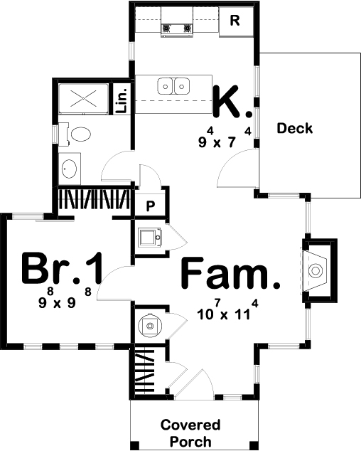 Floor Plan Main Level
