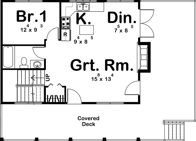 Floor Plan Main Level