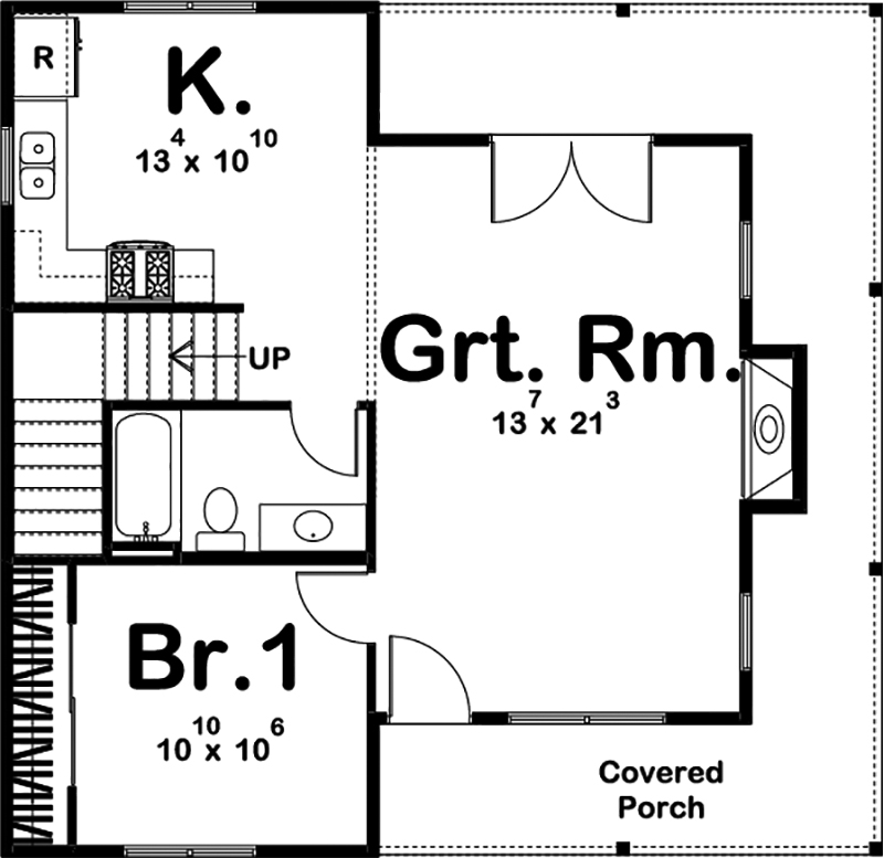 Floor Plan Main Level