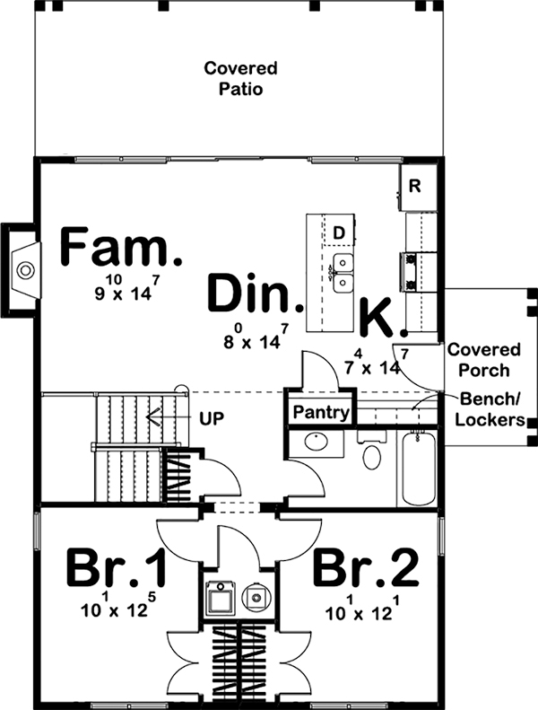 Floor Plan Main Level