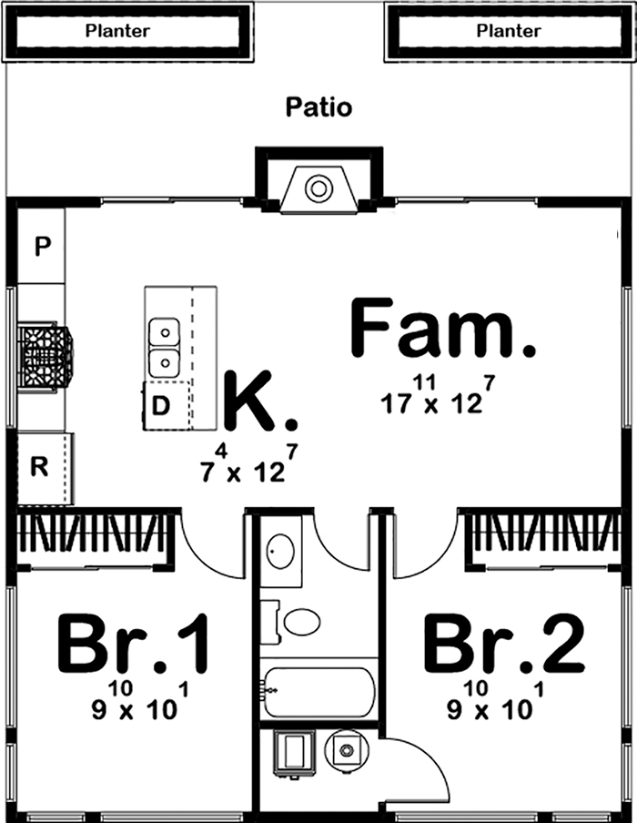 Floor Plan Main Level