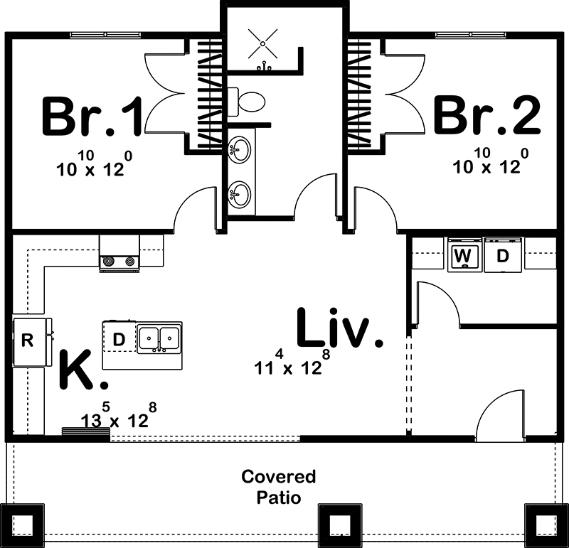 Floor Plan Main Level